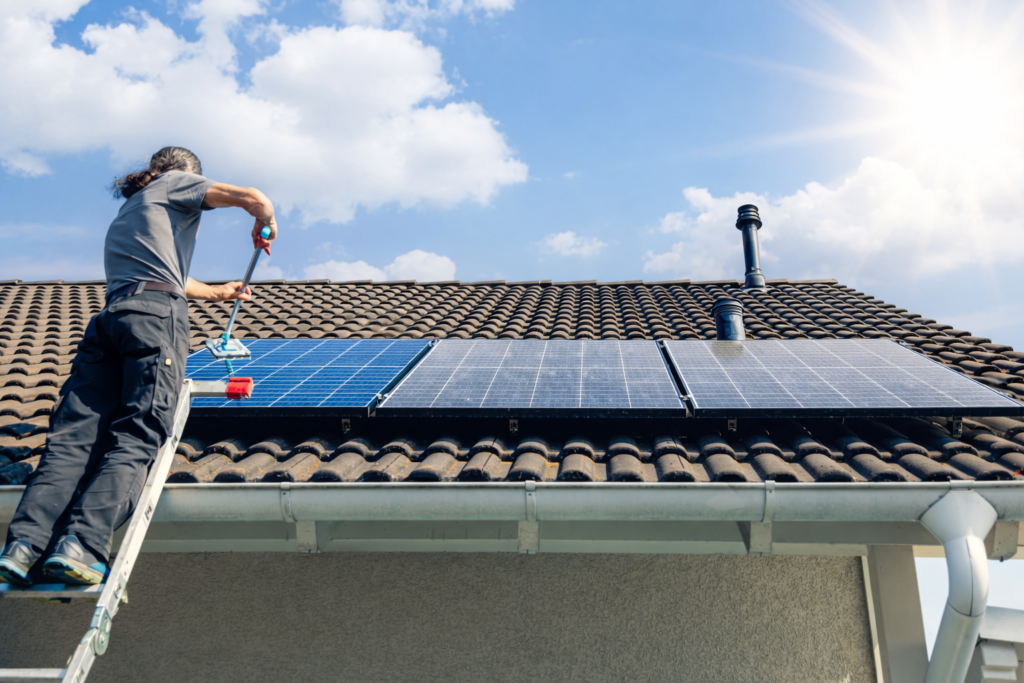 Professional Solar Panel Cleaning in Meridian ID to maximize energy efficiency and solar output.