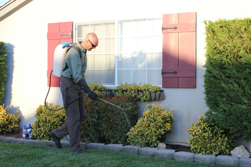 Safe soft wash home exterior cleaning to remove agricultural dust and hard water stains in Meridian ID.